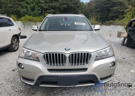 2012 BMW X3 xDrive28I из США, поврежденный, VIN 5UXWX5C59CL721168